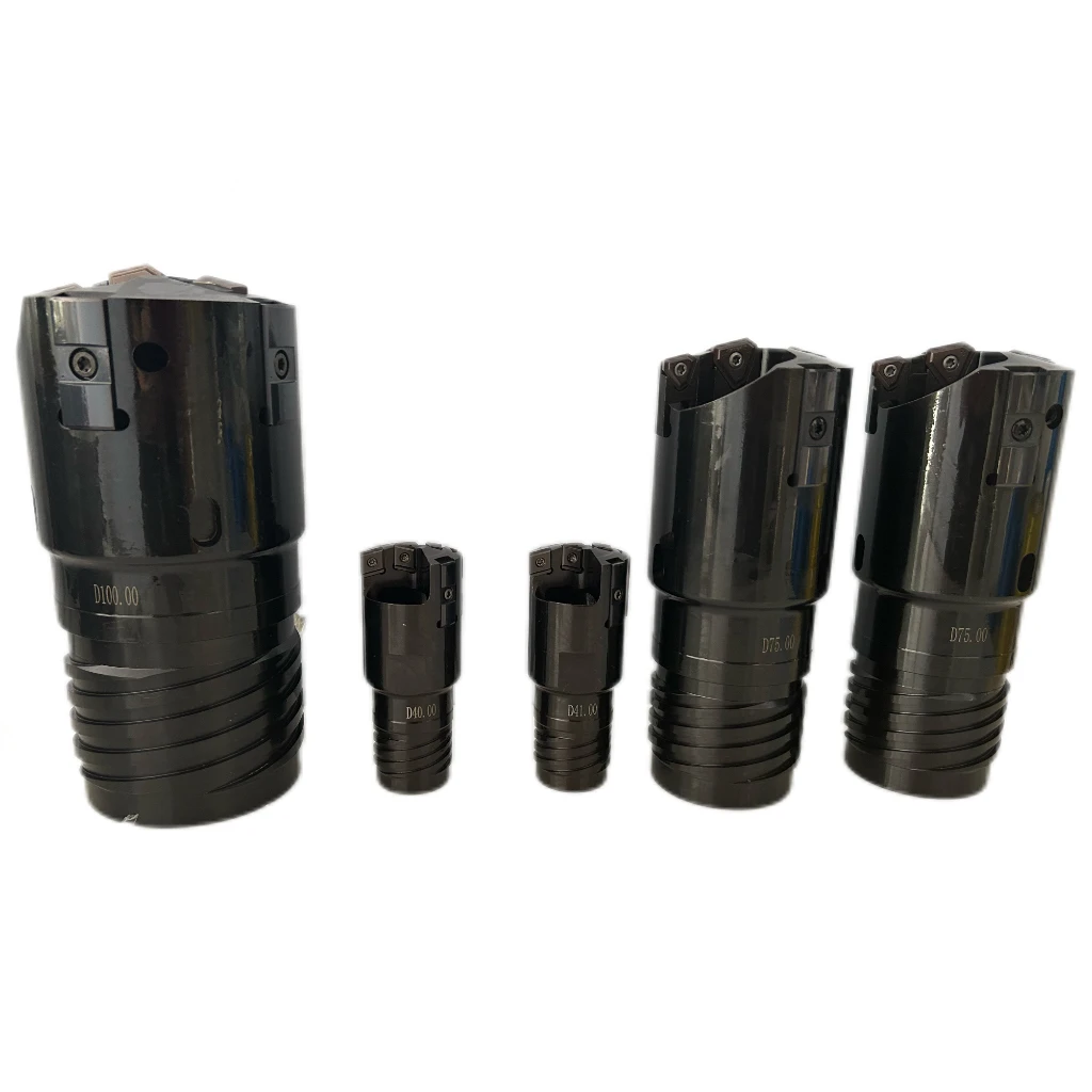 D100mm Customized Carbide Drilling Tools Deep Hole Gun Drilling Trepanning Head Counter Boring and Bta Drill Head