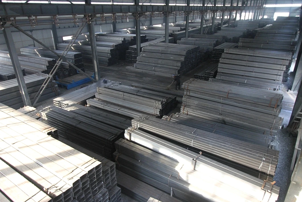 Rhs Hollow Section Rectangular Zinc Coating Gi Iron Tube ASTM A500 A36 Structural Shs Ms Square Tube Galvanized Steel Pipe