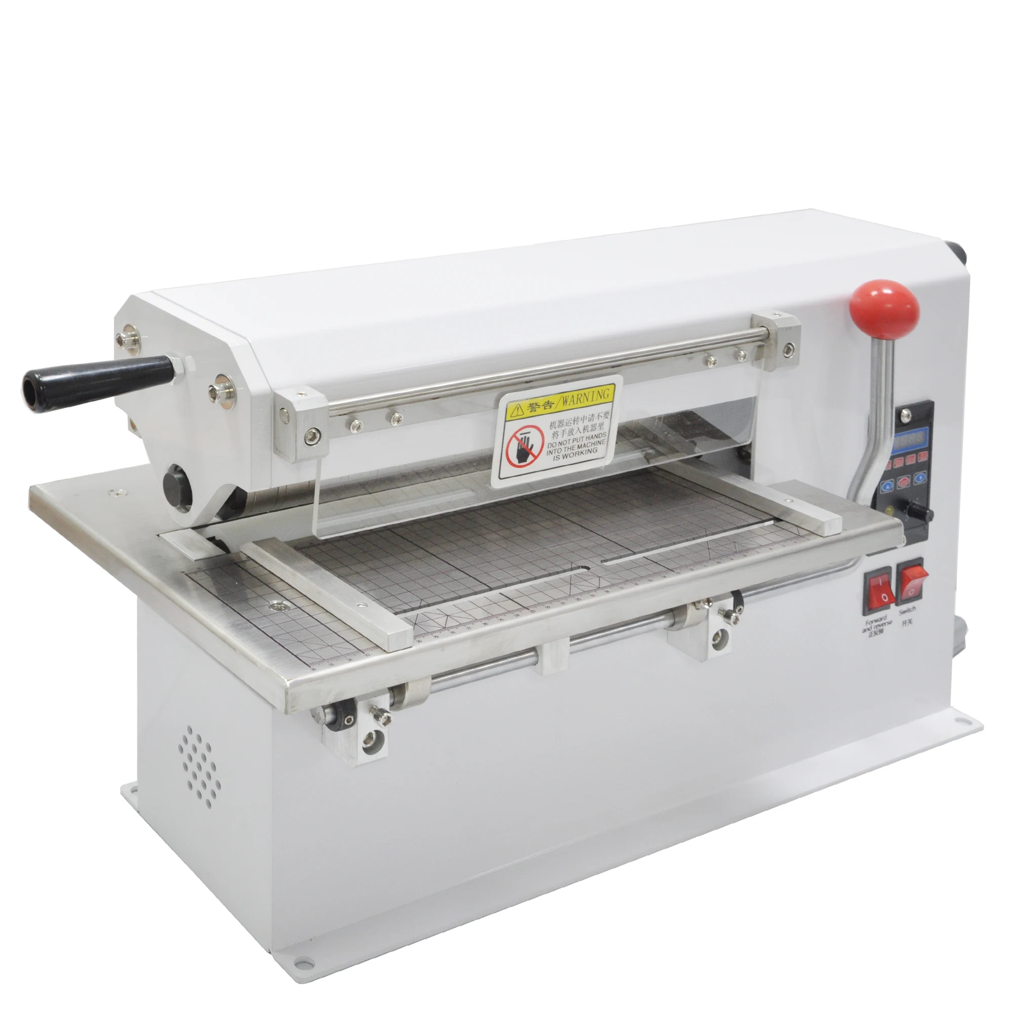 Leather cutting machine Soft plastic cutting machine Paper strip cutter foam cutting machine for PVC PU Velcro strap canvas