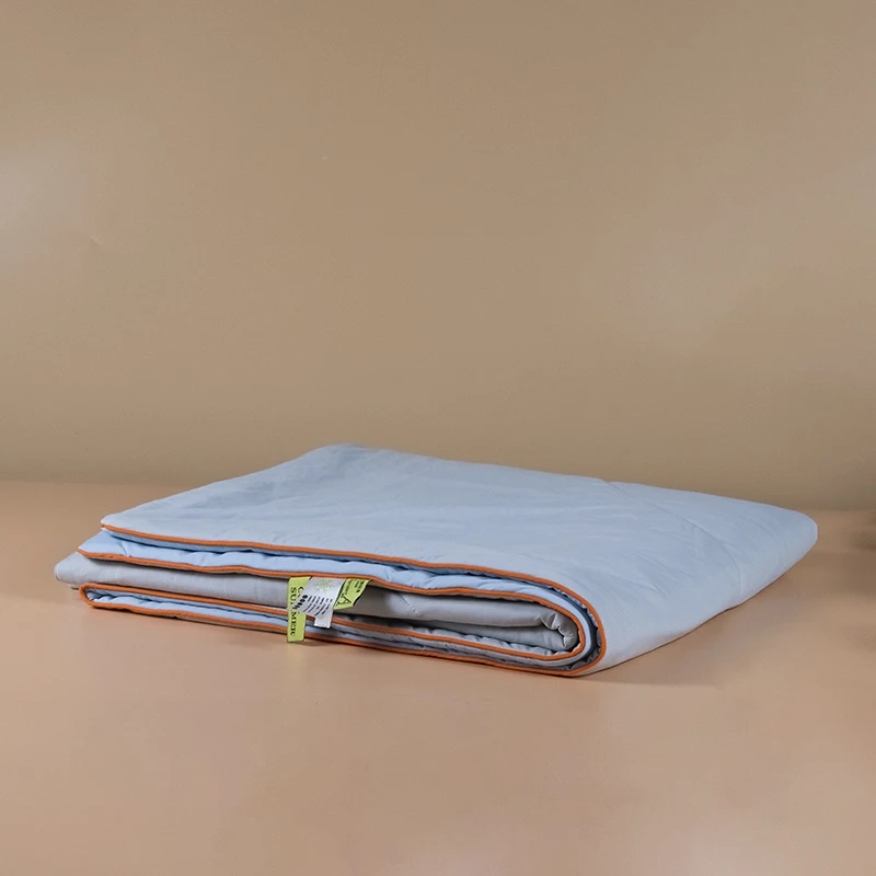 factory custom korean baby summer polyester cooling ice feeling quilt comforter blanket