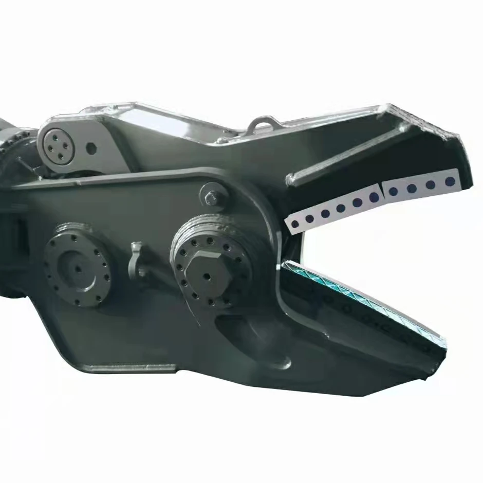 Pipe cutting shear hydraulic scrap metal shears scrap metal shearing machine Cut and dismantle all kinds of scraps