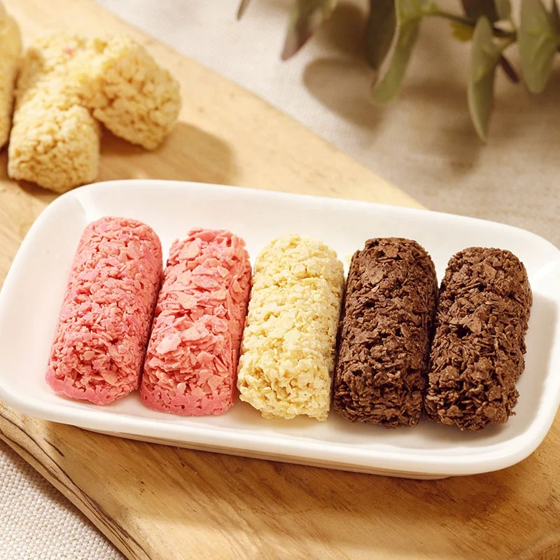 Хрустящая овсянка со вкусом маття, сменная пища для завтрака, питательные Кондитерские снэки