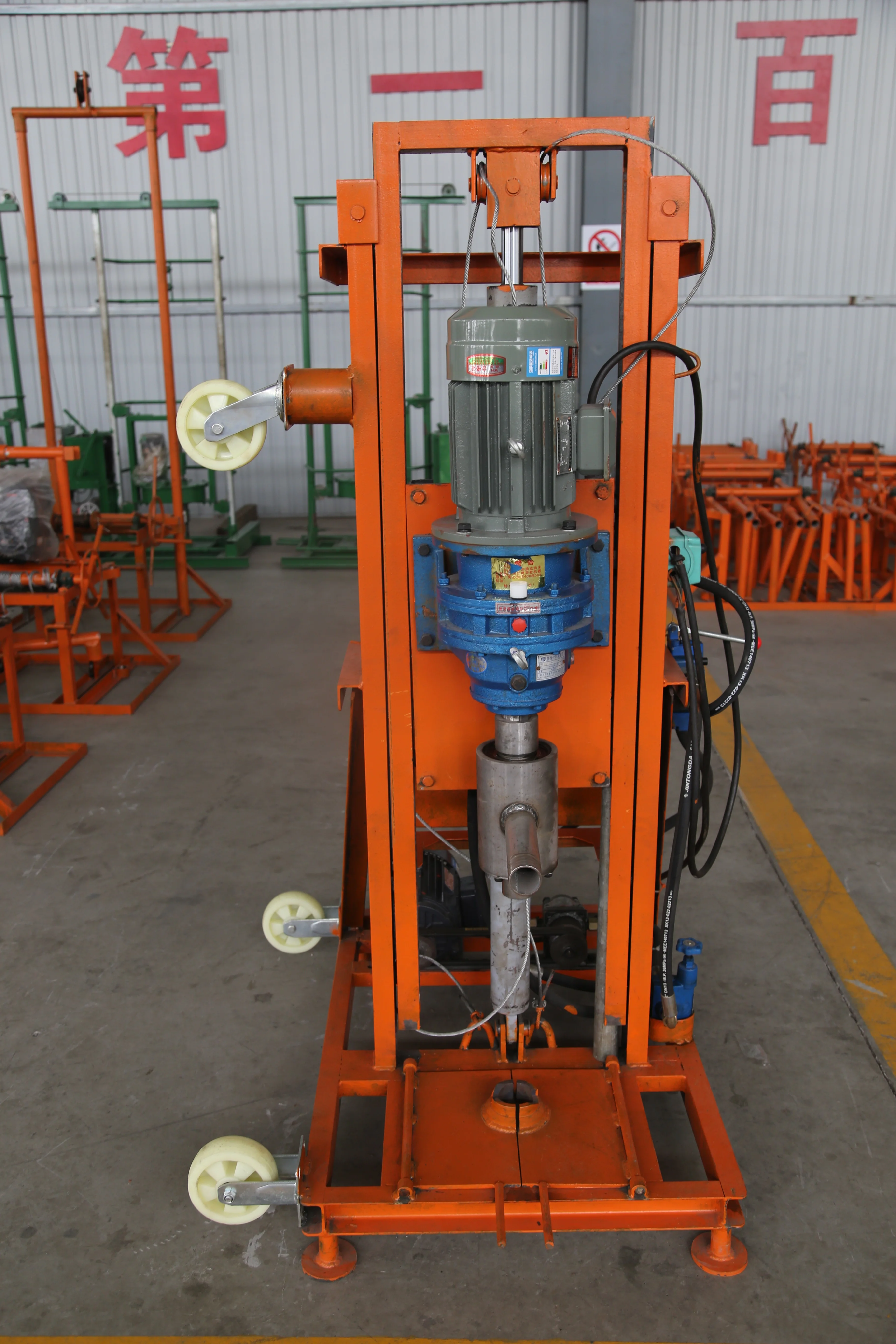 Portable Homeuse 100m Electric Small Water Well Drilling Rig For Sale