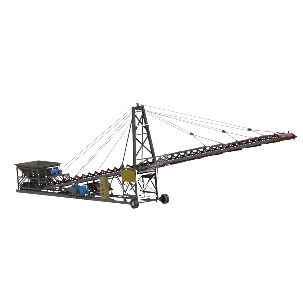 Hot Sale Barge stacker conveyor Portable Ship Loading Machine with best price