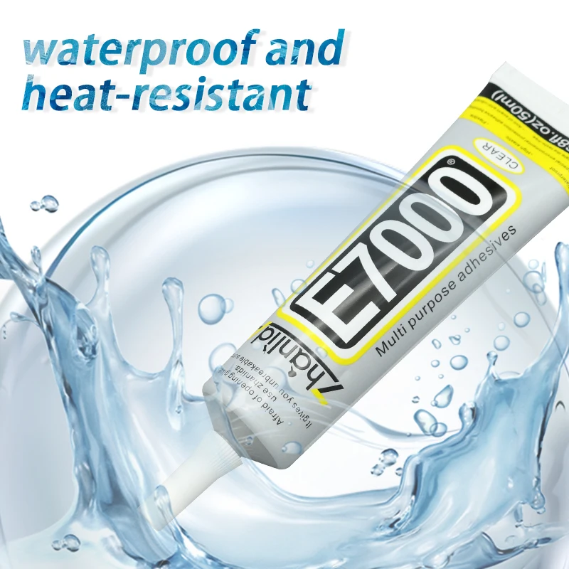 Zhanlida E7000 Textile Fabric Glue Soft Waterproof 50ml E7000  Liquid Universal Adhesive