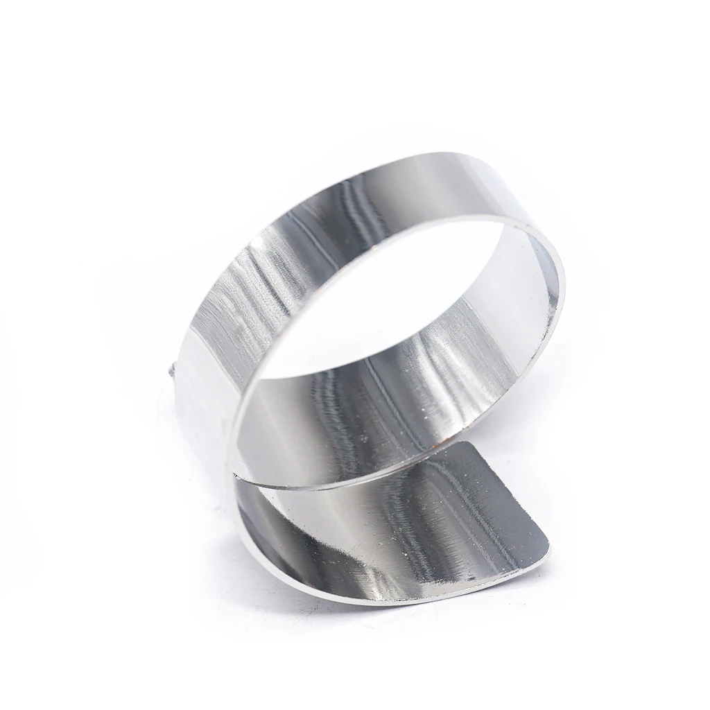 Wholesale kitchen accessories stainless steel diy tissue napkin ring holder for wedding home hotel restaurant decor
