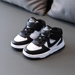 Custom Boys Girls Fashion Sneakers Baby Kids Leather Trainers Children School Casual Sports Shoes