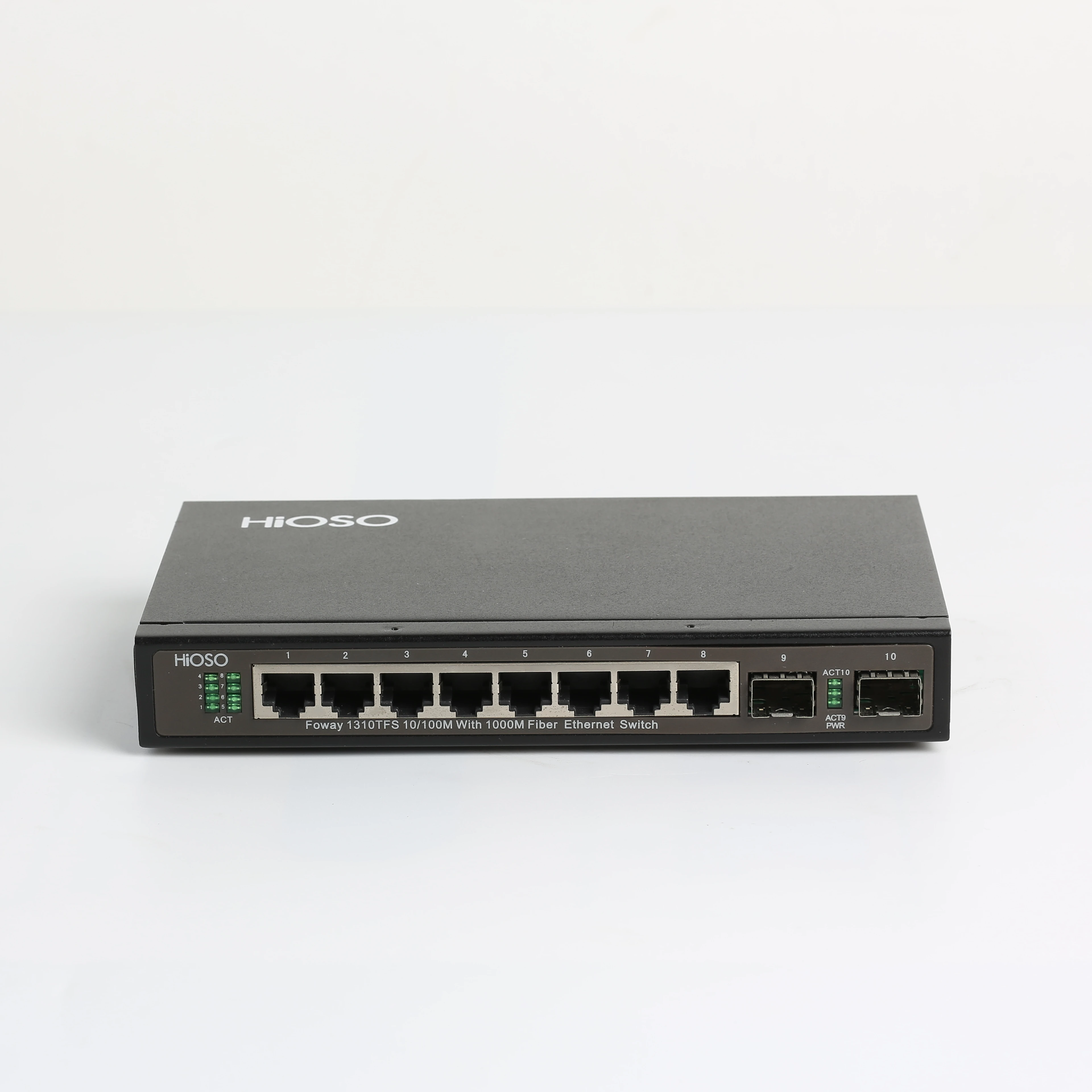 8 ports RJ45  and 2 SFP port Ethernet Switch managed or non-managed