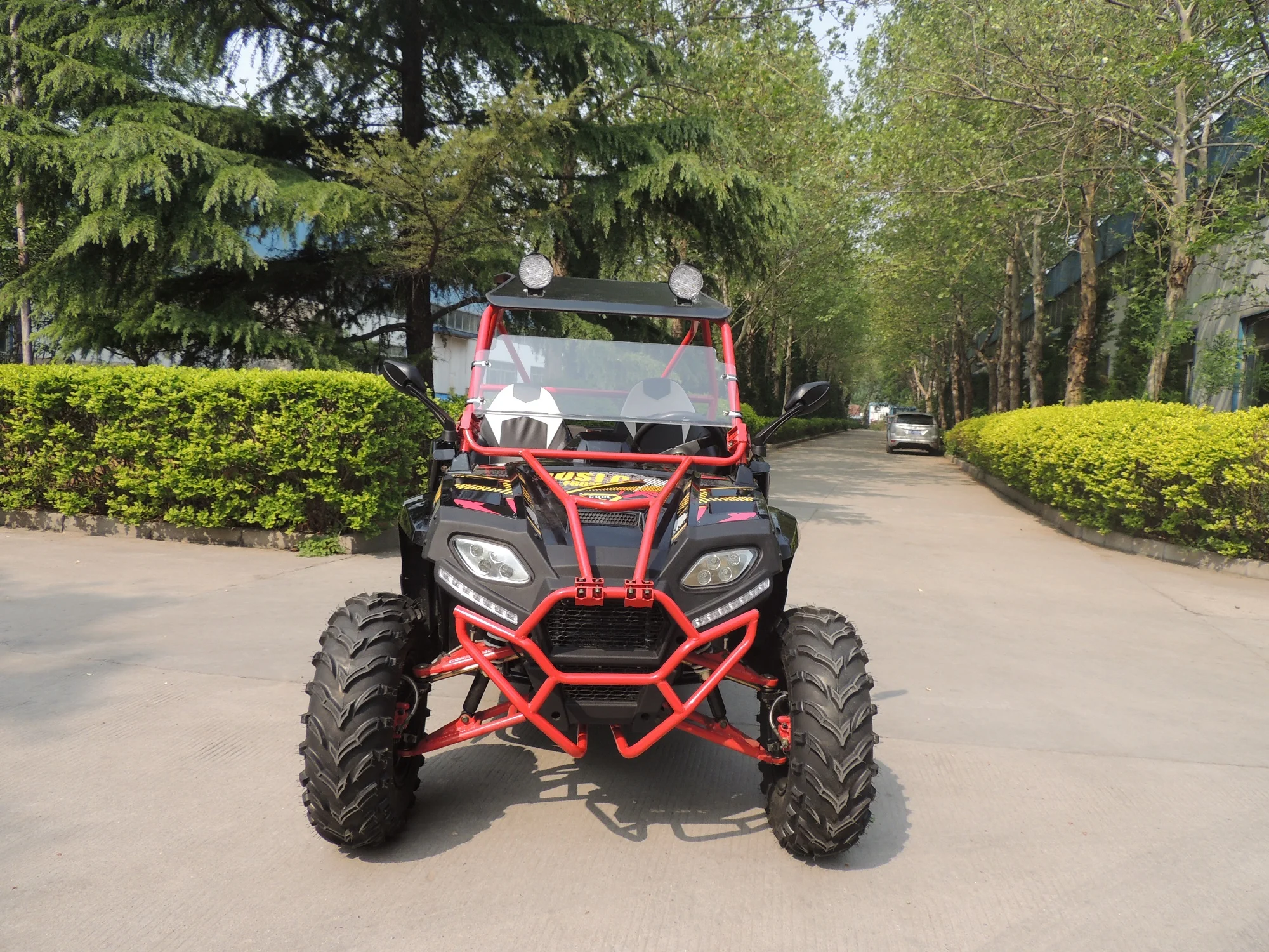 wholesale factory China cheap street legal shaft drive side by sides 4x2 250cc utv dune buggy off road utility vehicle