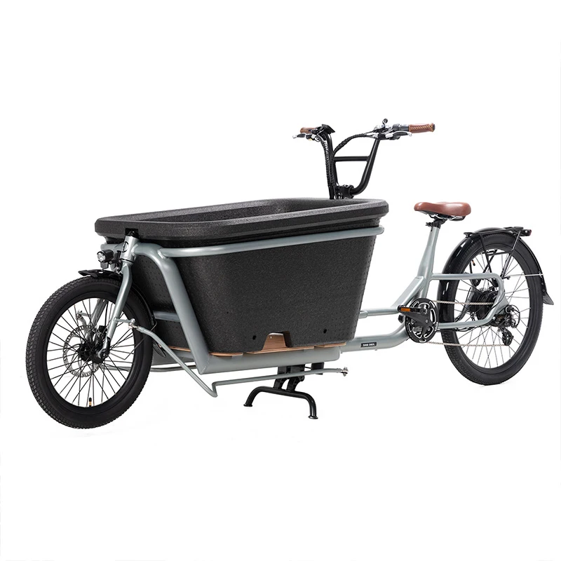 48V500W 15AH Torque sensor Belt Drive Electric Cargo Bicycle Family Hybrid City Road Cargo Ebike