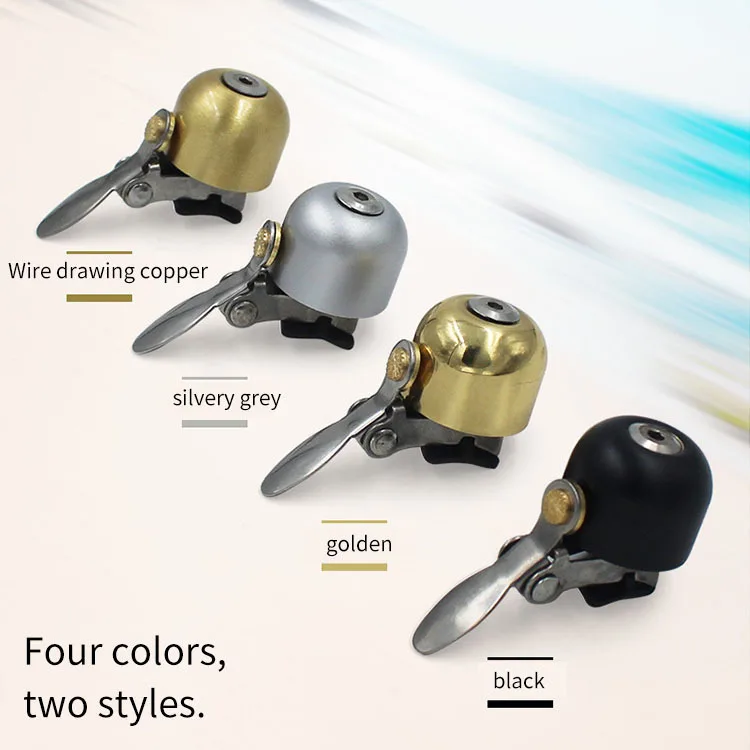 Bicycle Bell Clear Sound Quality Mountain Bike Road Bike Dead Coaster Retro Bell Loud Horn Riding Accessories