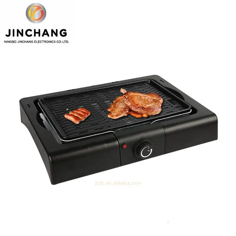 
Jinchang 1700-2000 watt electric table top kebab skewer rotisserie iron fish BBQ grill machine for home use 