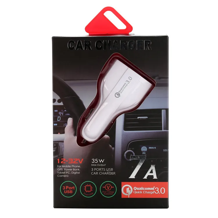  QC3.0 PD Быстрая зарядка type-c usb-c автомобильное зарядное устройство для мобильного телефона адаптер с
