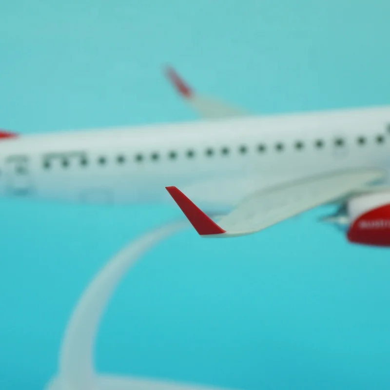 Customized Embraer ERJ-195 Plastic Aircraft Model as Business Gift.