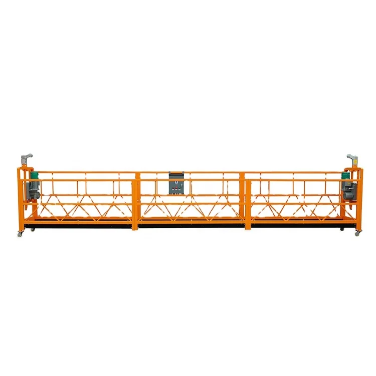 Hebei zlp630 rope electric suspension work platform gondola