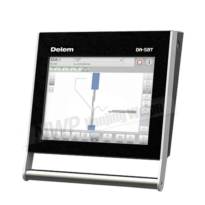 WEIPU Brand DA58T DA66T DA69T CNC Press Brake Machine 110T 3200mm Metal Hydraulic Bending Machine For Sale