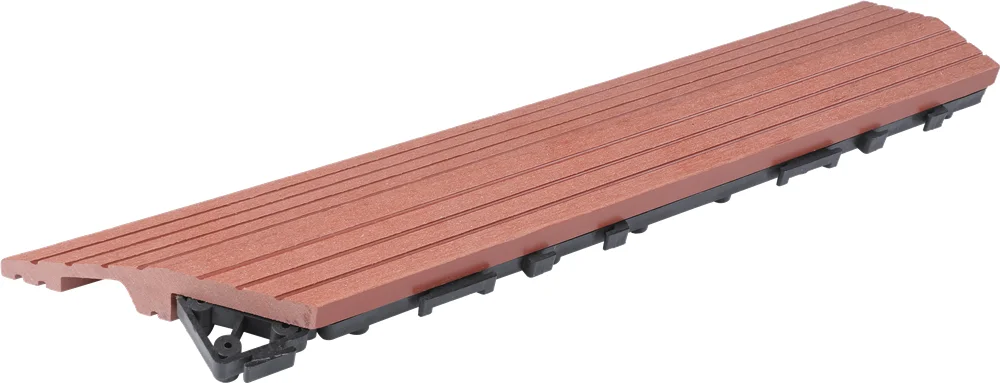 China Supplier Lvsen Interlocking Diy wpc decking tile Wpc Floor 30X30x2.5cm decking tiles outdoor tiles