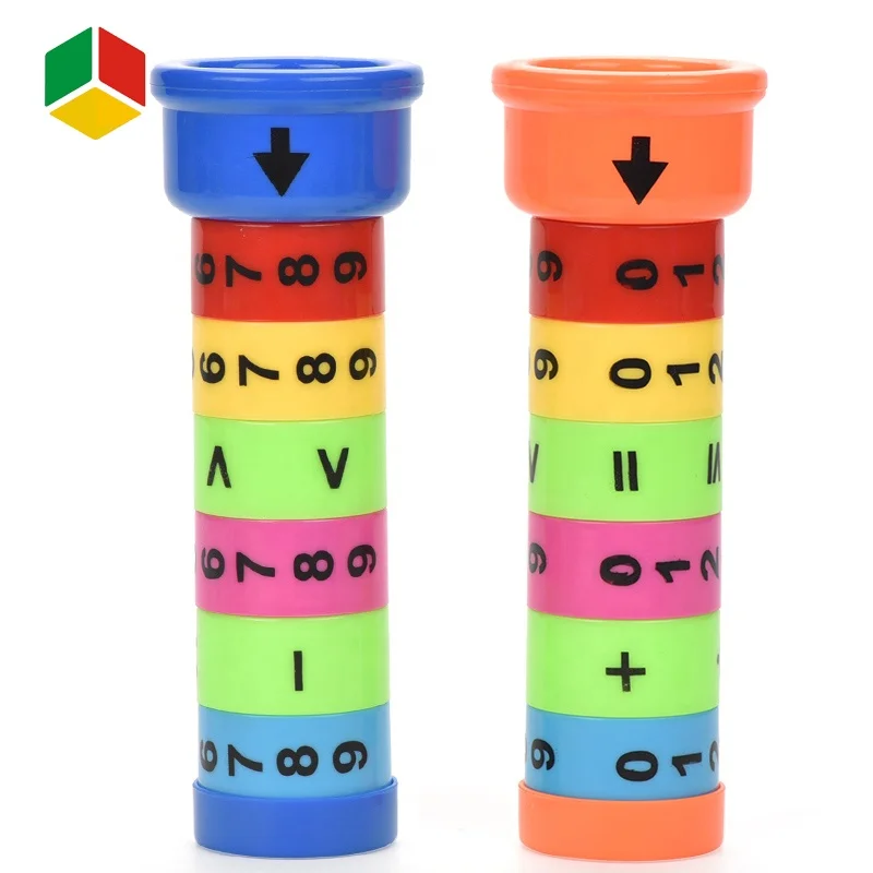  QS Toys 2021 Stem классическая игрушка образовательные цифры подарок для детей на вечеринку калейдоскопическая от