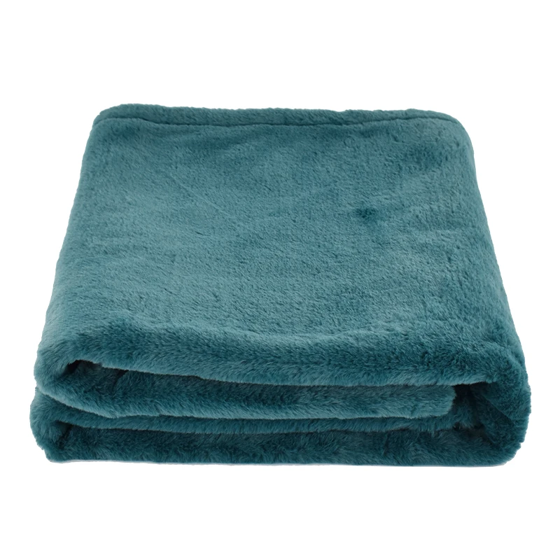 Fake Fur Made Of 100% Polyester blanket wrap rechargeable cape heating wrap blanket wearable heated blanket shawl