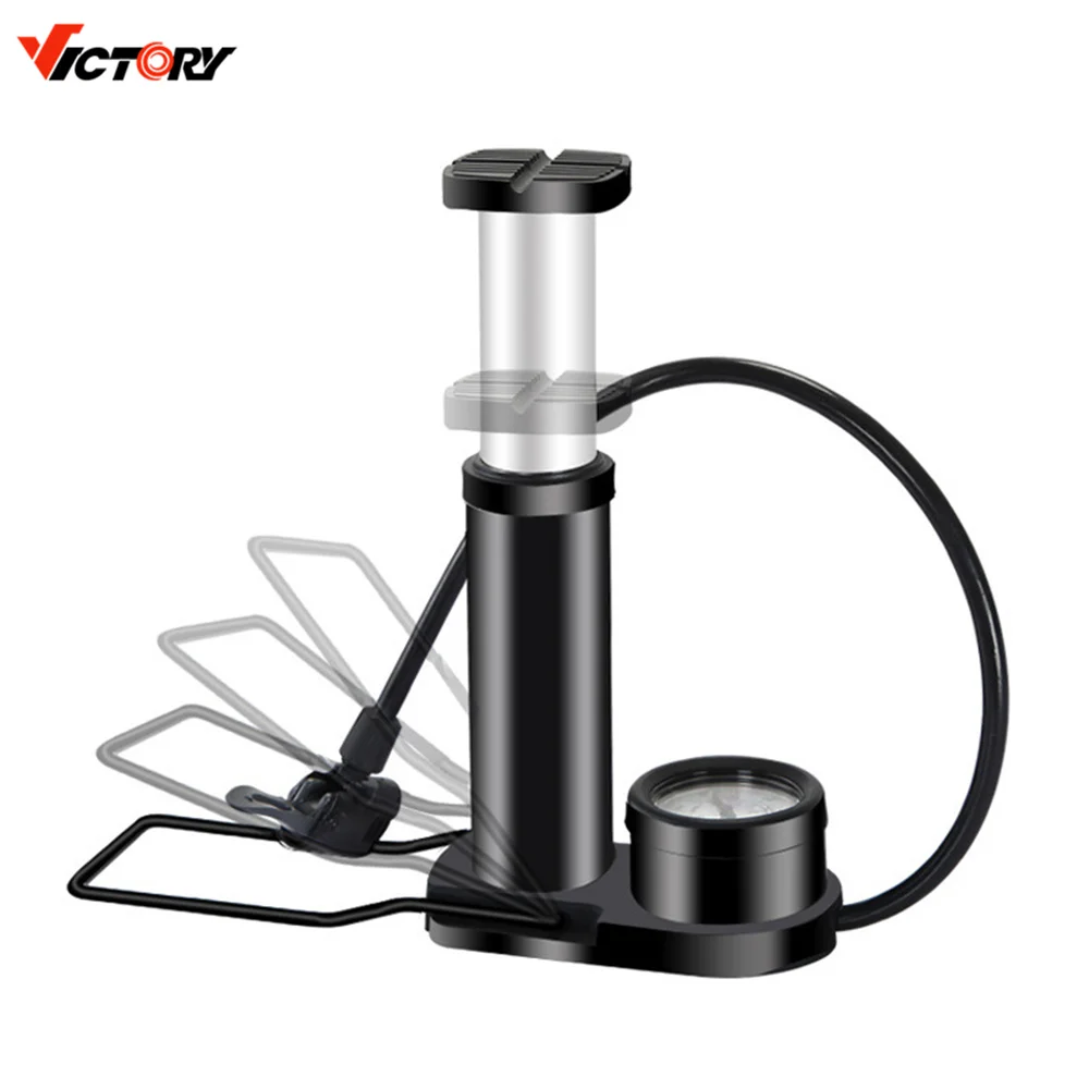 Online Best Service with Gauge Extendable Portable Bicycle Mountain Bike Cycling High Pressure Pump