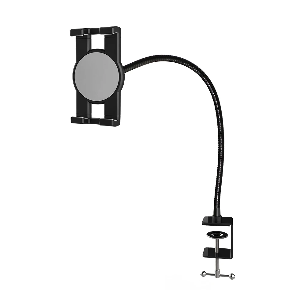 Full Motion Goose neck desktop tablet pc Mount for 7-12 inches Tablet PCs adjustable tablet stand