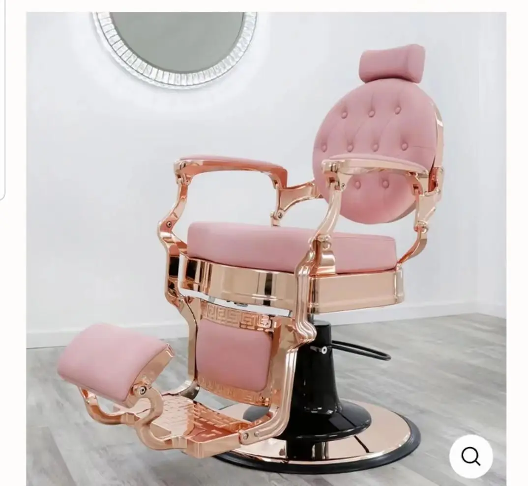 Wholesale vintage barber chair hair salon beauty chair barbershop hairdressing furniture for sale