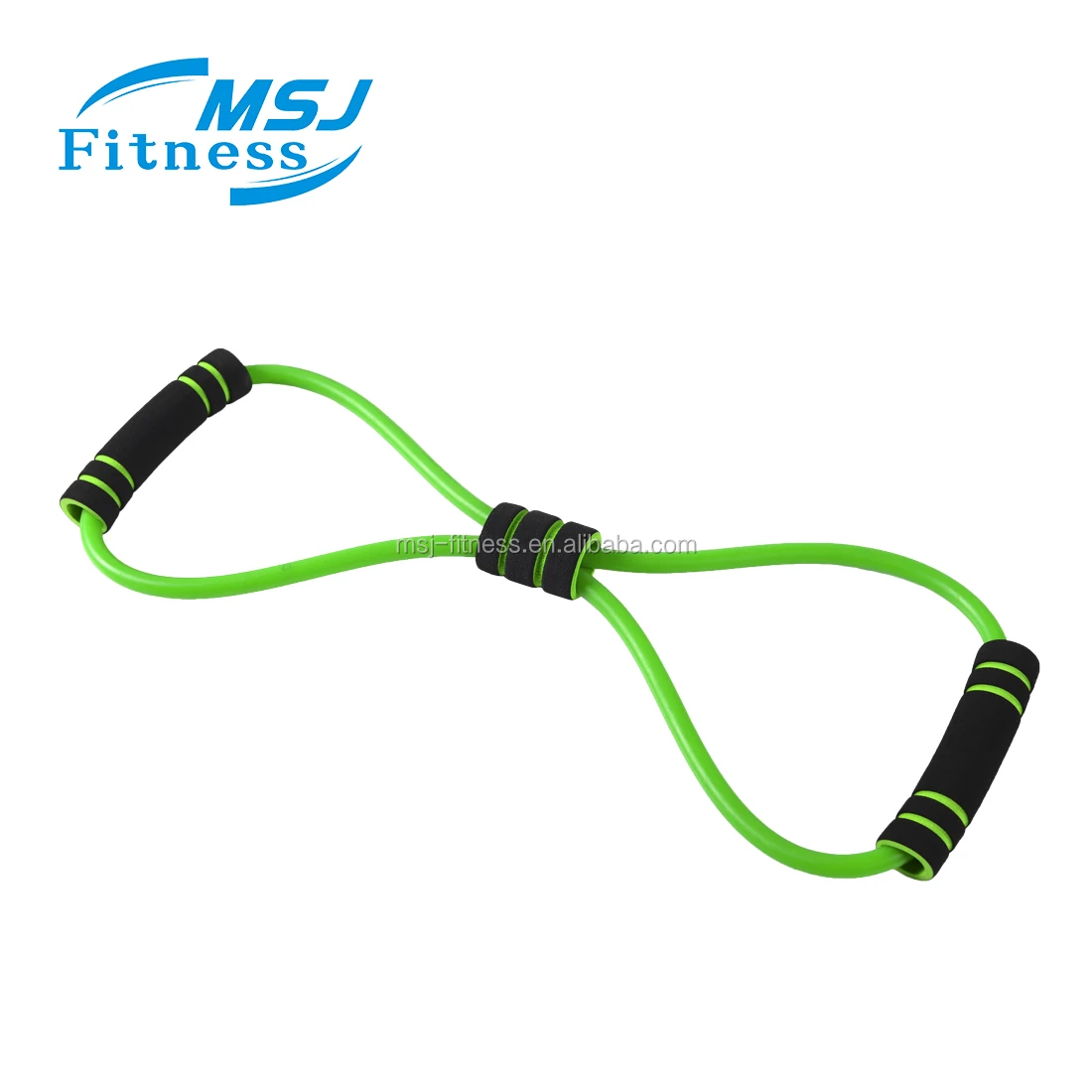 MSJ Fitness wholesale 8 shape latex exercise pull up resistance band set enhance strength