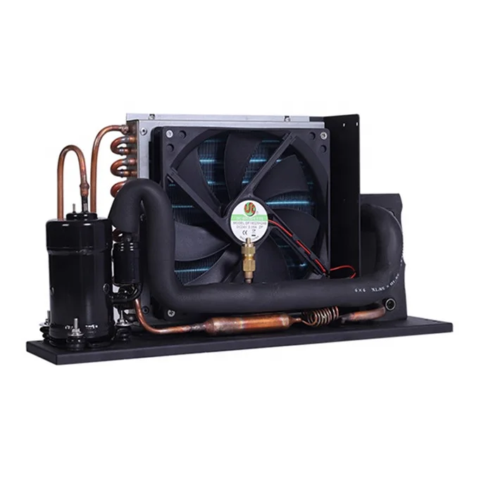 FS THERMO flat shape 24v 500w miniature  water cooling chiller PC CPU liquid cooler