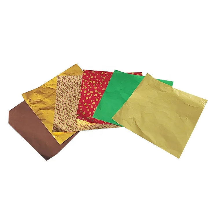 12 Micron Aluminum Foil Sheet Size 10 cm * 10 cm 100 Sheets in One Bag