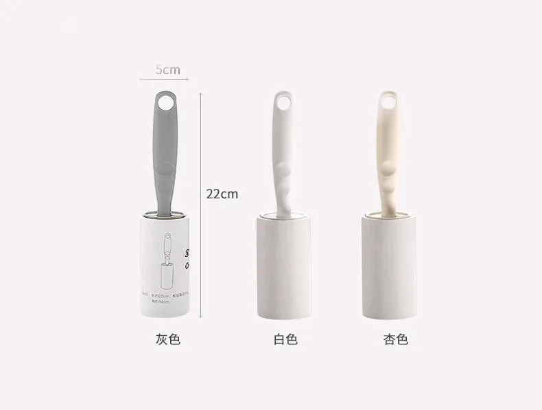 Whitecat Pet Hair Lint Roller For Clothes Dog Cat Hair Fur