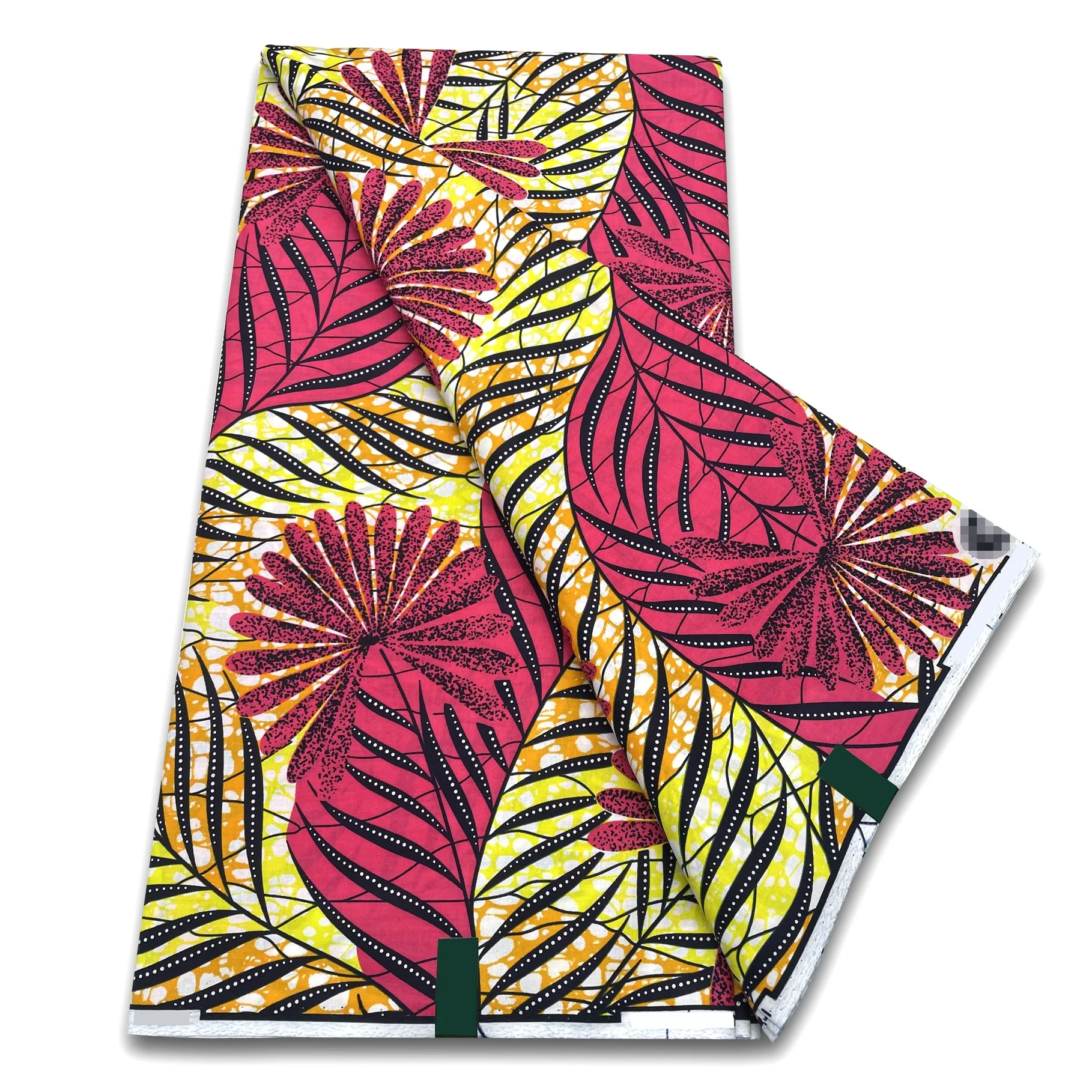 2022Factory 100% Cotton Ankara Soft Printed 6 yards Wax Fabric African Wax For Dress Garment