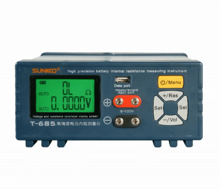 Высокоточный Интеллектуальный анализатор внутреннего сопротивления литиевой батареи SUNKKO