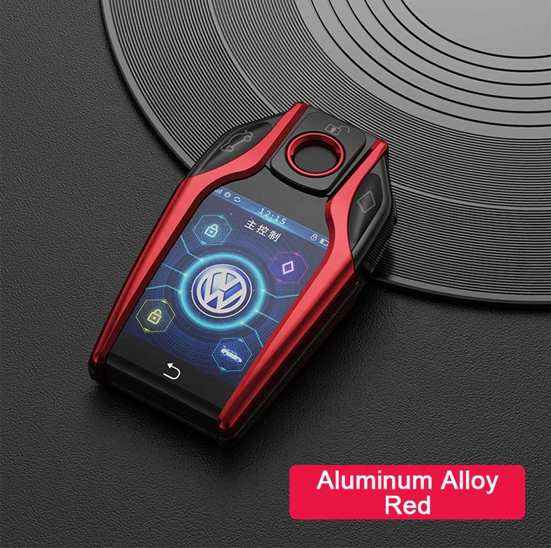 bulk drop shipping remote led LCD control mobile app control car lost prevention Smart Lcd car key