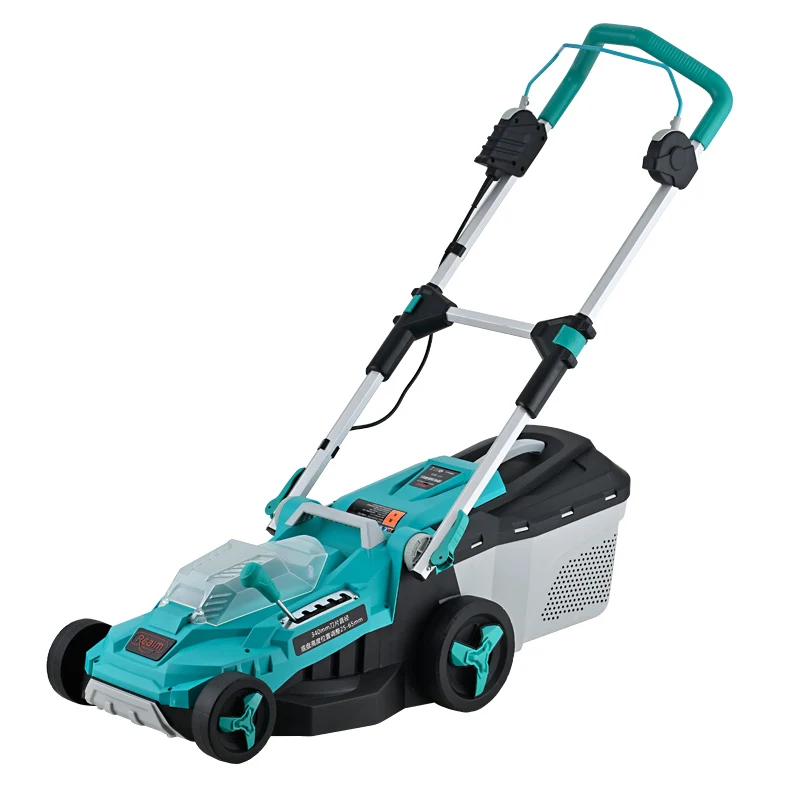 40V Push Mover Cordless Electric Hand Push Lawn Mower Car Garden Lawn Mower