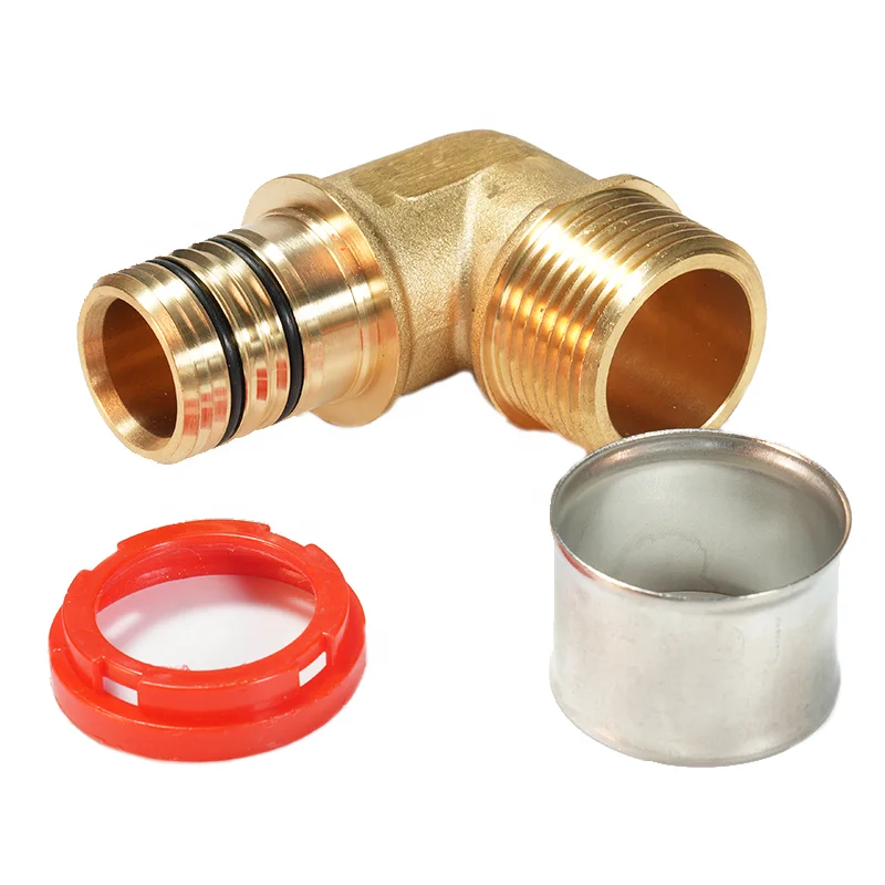 Wholesale Brass Pex Press Fitting Brass Coupling Pex Plumbing Fittings Pex Pipe Fittings