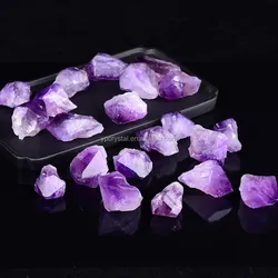 Natural Amethyst Quartz Crystal Tooth Small Amethyst Cluster Rough Amethyst Stone