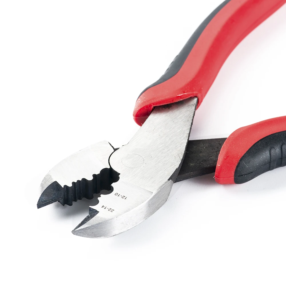 High Carbon Steel Awg 22 - 10 Crimping Plier Wire Crimper