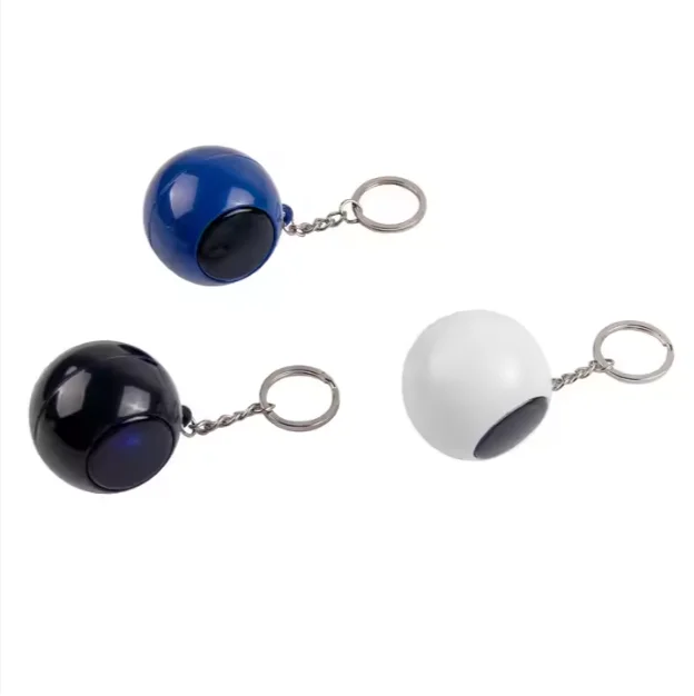 Customized Logo Magic 8 Ball Keychain Promotional Decision Maker Ball