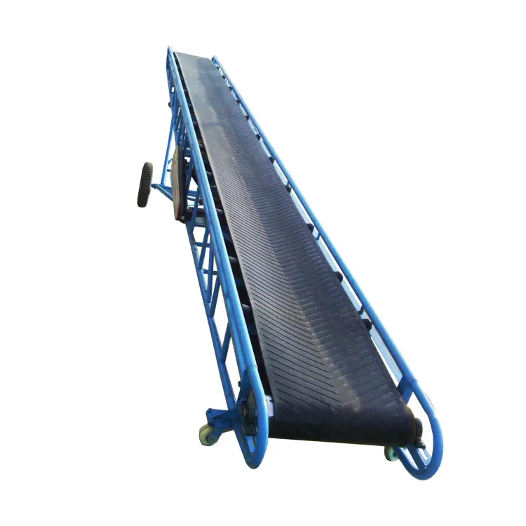 
Baisheng Reversible moving Belt Conveyor machine for Truck Loading Unloading 