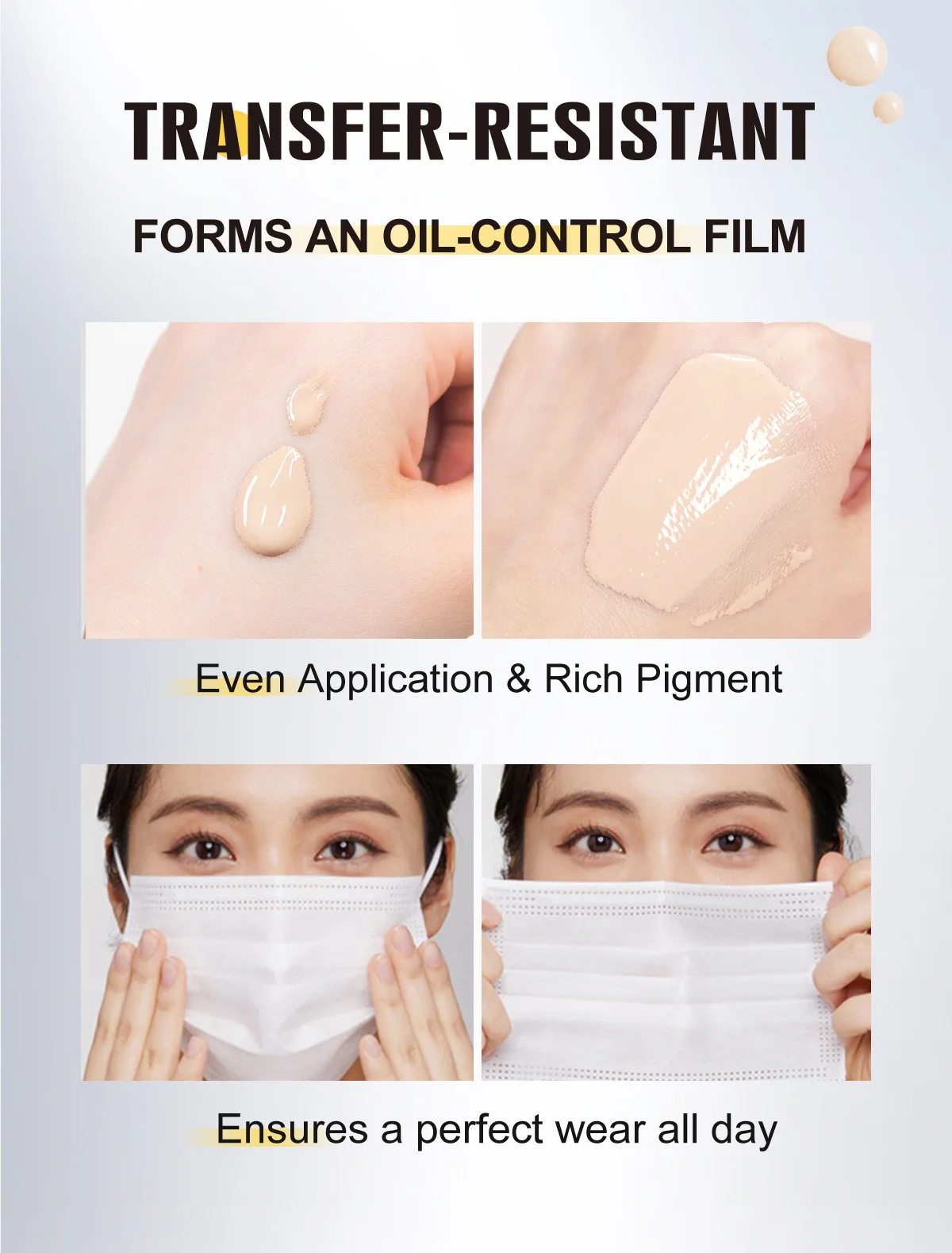 China Matte BB cream Liquid Foundation Base Original Private Label BB CC Creams Face Makeup Whitening Moisturizing Facial Cream