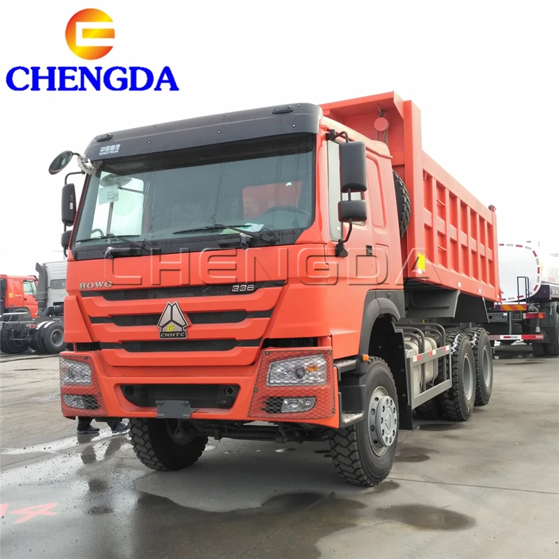 Ethiopia Sino HOWO 6x4 16 20 Cubic Meter 10 Wheel Tipper Truck Mining Dump Truck for Sale
