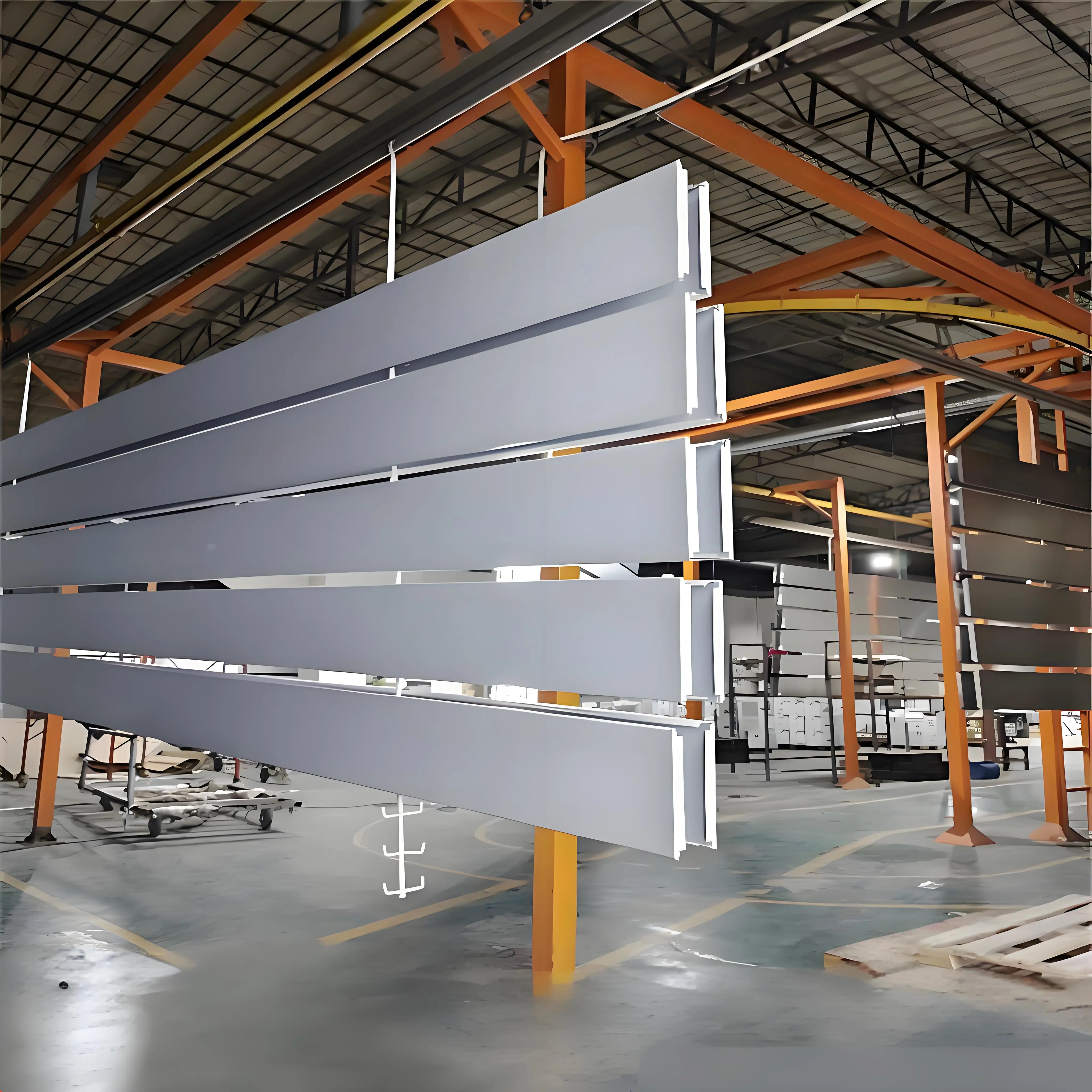 Gas Station Fireproof Board Building Strip boards Aluminum Sheet Metal Siding Panel Wall Aluminium Composite Panel Supplier