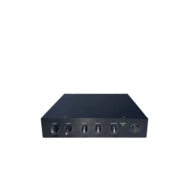 60W Mixer Amplifier with 2 line Input