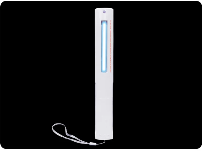 2020 new Portable Ultraviolet Lamps mercury lamp handheld AA battery gravity sensor disinfection uv sterilizer