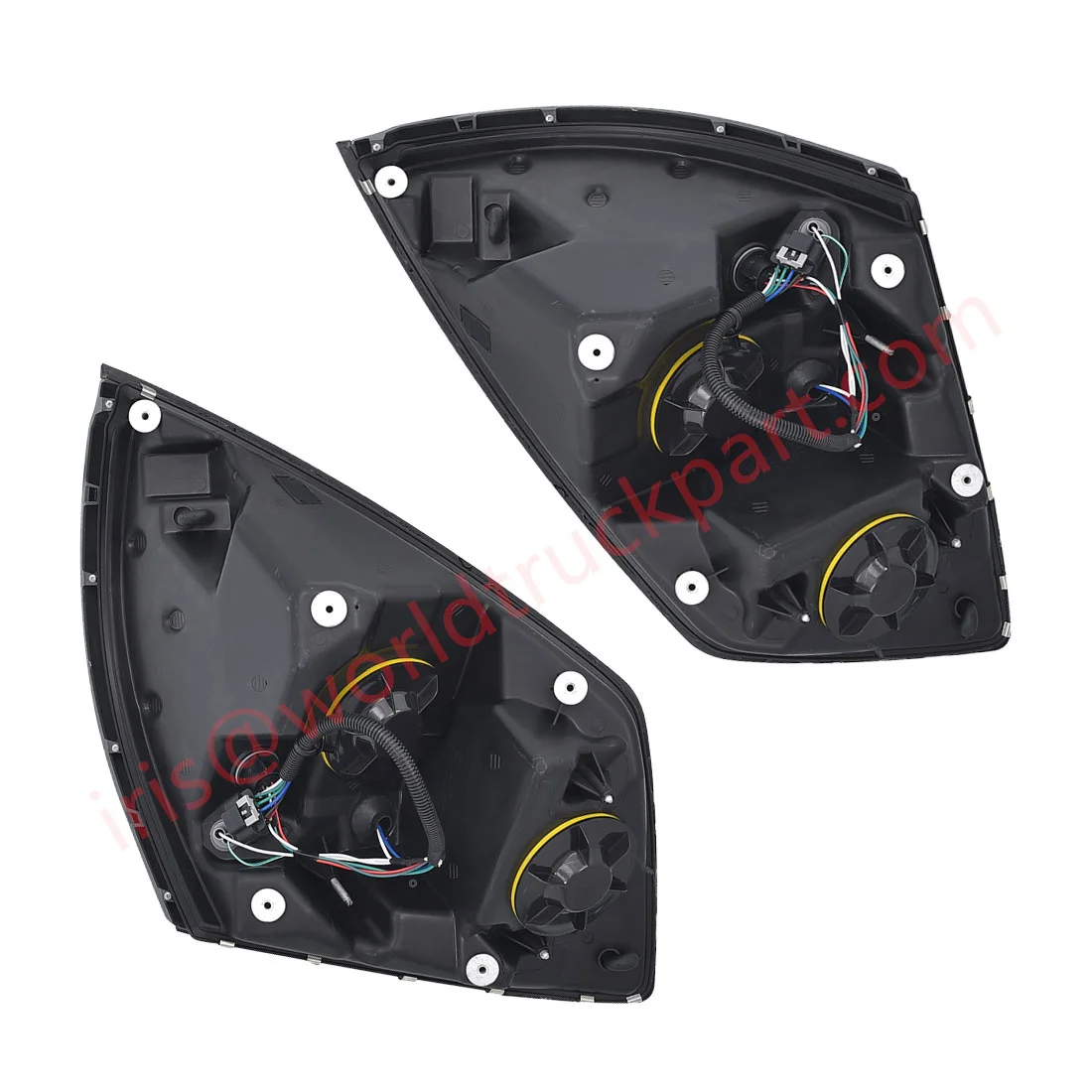 truck headlight  for replace NO 20496653 20496654 04-17 VOLVO VNL Headlamp Assembly  Projector Headlight Xenon & Halogen with LE