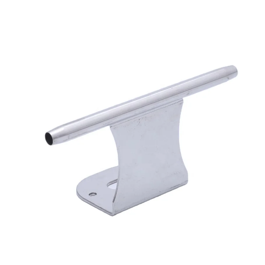 Custom Made Sheet Metal Stainless Steel I Shape Fold Bracket Flat Straight Brace Brackets Triangle Folding Bracket