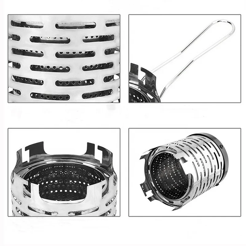 Dropshipping Camping Stove Cooking System Portable Wood Stove Mini Gas Heater Camping Stove