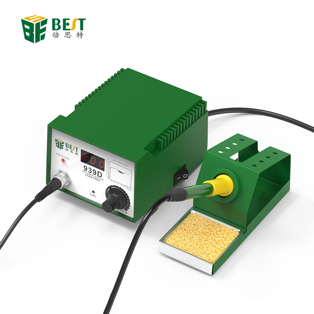 BST-939d Wholesale Intelligent Digital Display Anti Static Lead Free 60w Soldering Iron Station