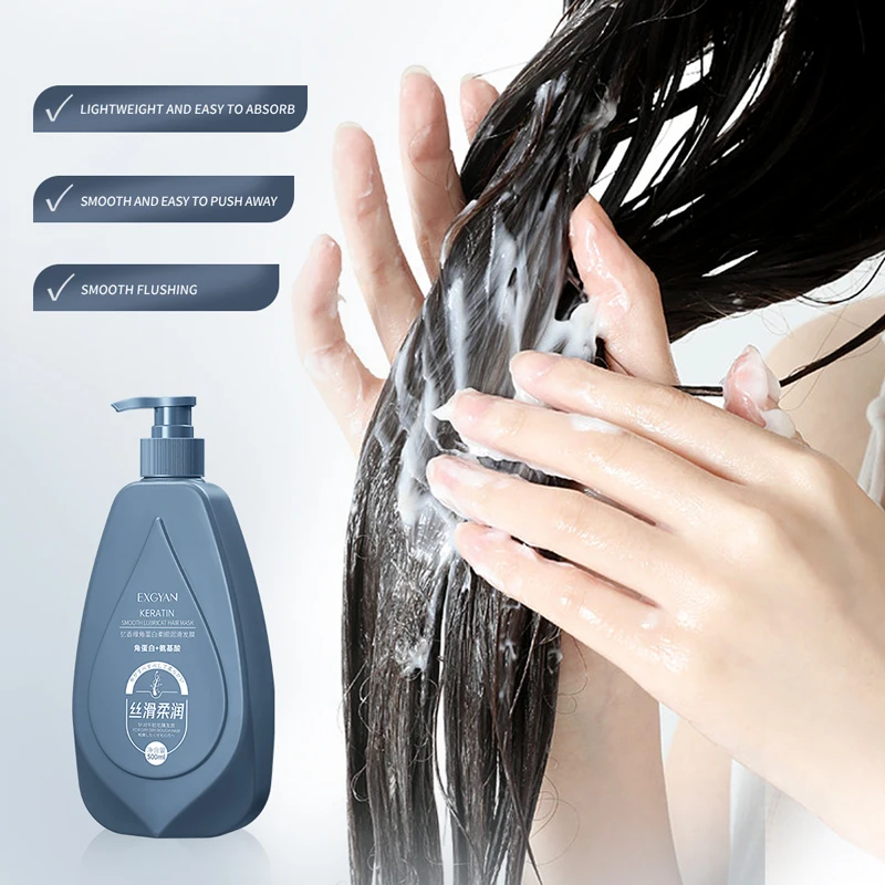 Private Label Factory Organic Keratin Smoothing And Moisturizing Hair Mask For Treatment Dry Or Damaged Hair Keratin Hair Mask