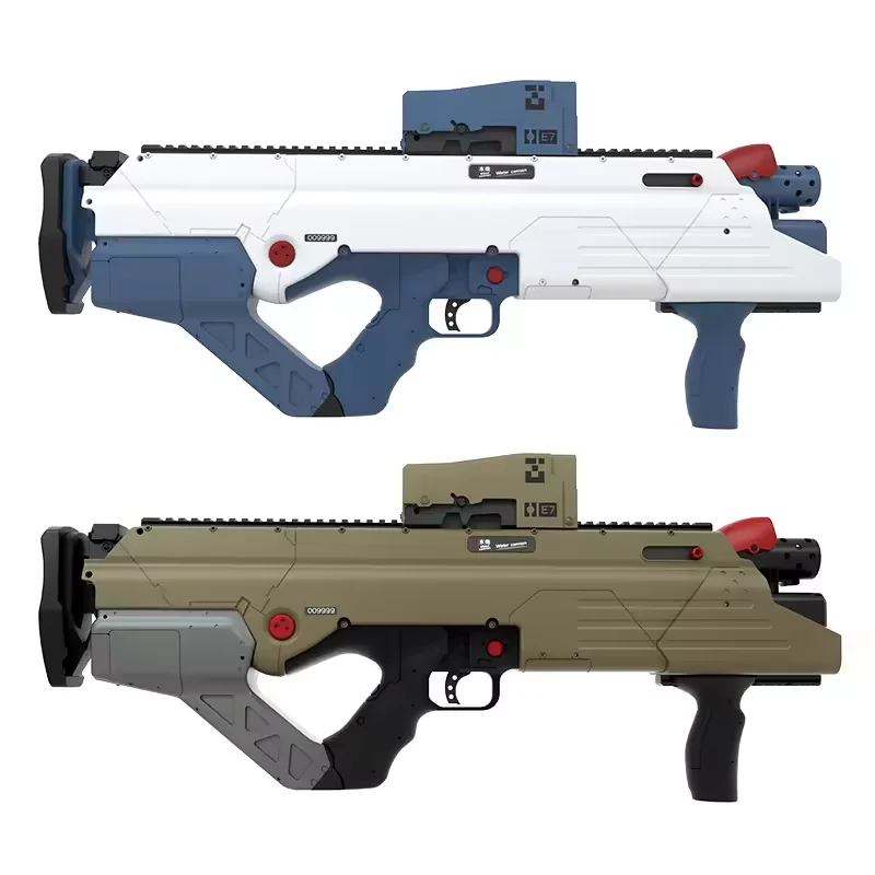 2024 Hot Selling Electronic Automatic Precise Big Capacity Long Range Water Gun Removable Battery Backpack Water Gun For Adults